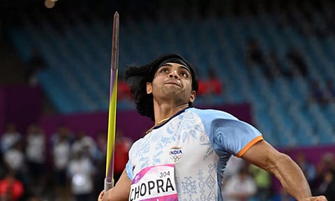  Neeraj Chopra (IANS) 