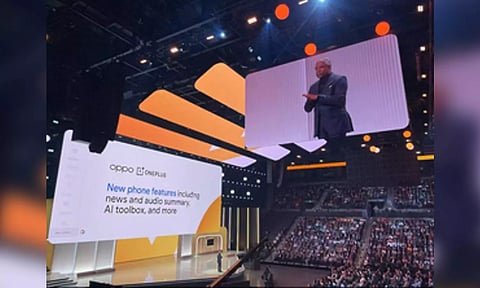 OnePlus and OPPO have teamed up with Google to debut the tech giant's AI model (IANS)