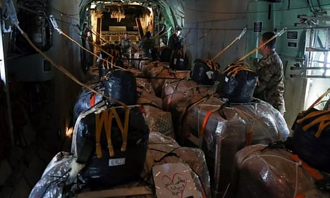 Record number of humanitarian aid trucks entering Gaza: Israel officials