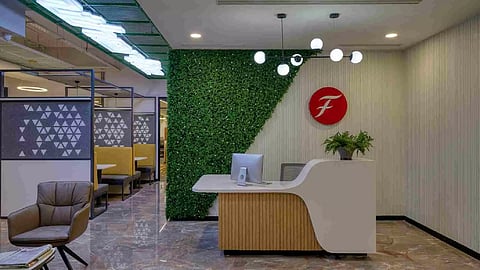 Still from Featherlite workplace