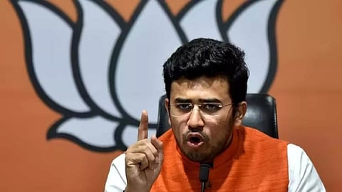 BJP Yuva Morcha National President Tejasvi Surya