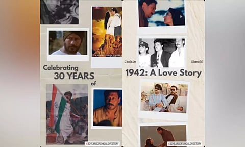 Jackie Shroff celebrates 30 years of Vidhu Vinod Chopra classic ‘1942: A Love Story’