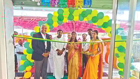 KVB inaugurated new branch today in Karambakkudi