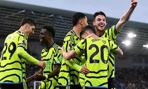 Team Arsenal (Photo: Premier League)