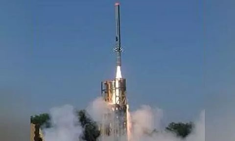 Indigenous Technology Cruise Missile flight test (Photo/PIB)