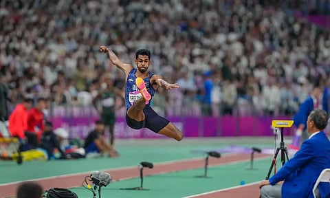 Indian long jumper Murali Sreeshankar (PTI) 