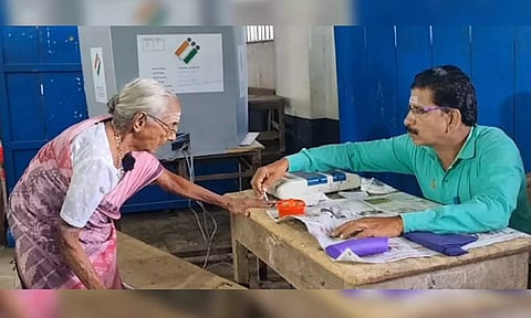 101-year-old Tamil grandmother who travelled 120 km to vote 