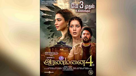 Poster still from Aranmanai 4 (Photo/X)