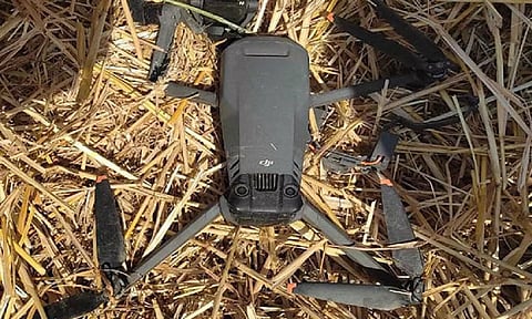 Punjab: BSF recovers China made drone from Tarn Taran (ANI)