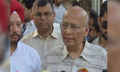 Senior Congress leader and advocate Abhishek Manu Singhvi (ANI)