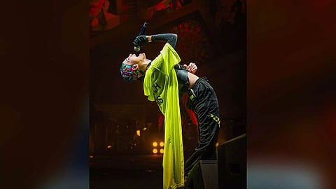 Purva during her concert in Chennai