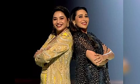 Madhuri Dixit Nene and Karisma Kapoor (IANS)