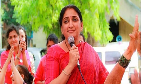 Sunetra Pawar, wife of Maharashtra Deputy Chief Minister Ajit Pawar (ANI)