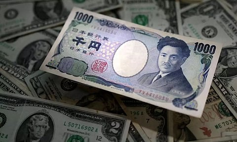 Japan's yen hits 155/dollar, weakest since 1990