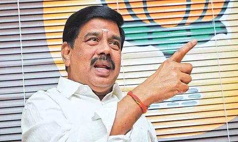 BJP State Vice President Karu Nagarajan