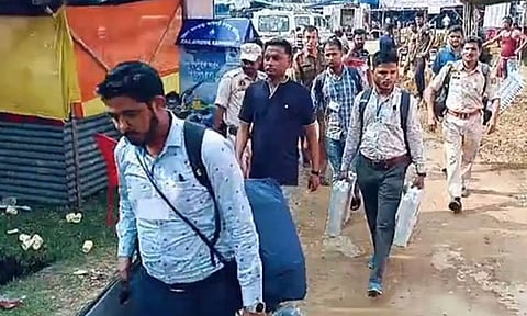 Assam: Poll authority commences distribution of election material for Karimganj parliamentary constituency (ANI)