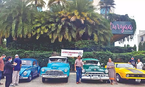 From previous car show hosted by Historical Cars Association of India