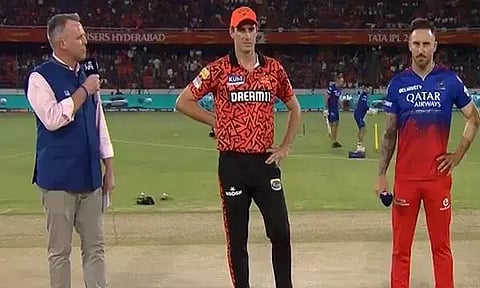 Visuals from toss (Photo: IPL/X)