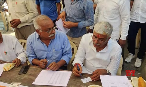 Union Jal Shakti Minister and BJP Candidate Gajendra Singh Shekhawat (IANS)