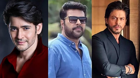 Mahesh Babu, Mammootty and Shah Rukh Khan
