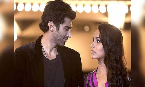 Aditya Roy Kapur, Shraddha Kapoor in a still from 'Aashiqui 2' (ANI)