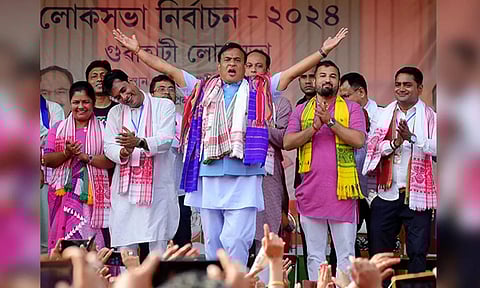 Assam Chief Minister Himanta Biswa Sarma (ANI)