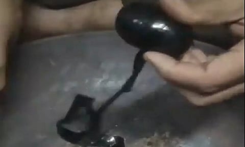 Gold worth Rs .70.58 lakh seized by AIU at Trichy airport (ANI)