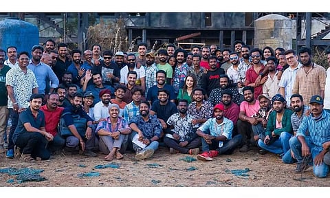 The cast and crew of film "Identity" (Photo:@akhilpaul/Instagram)