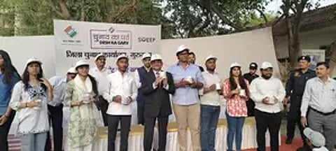 Visual from the spot