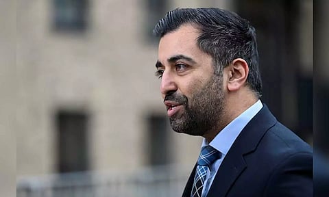 Scotland's First Minister Hamza Yousaf (Reuters)