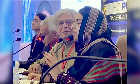 Baloch activist Mahrang Baloch (X/ @BalochYakjehtiC)