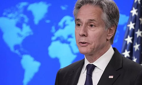 US Secretary of State Antony Blinken 