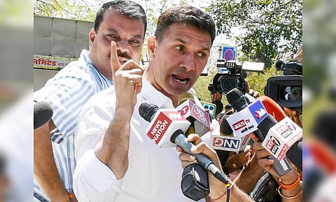 Madhya Pradesh Chief Jitu Patwari (ANI)