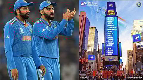 T20 WC: Rohit to lead India's 15-man squad, Hardik vice-captain