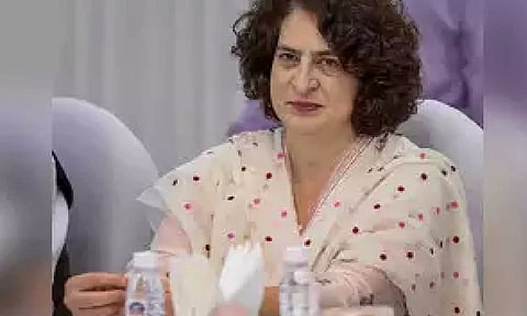 Congress leader Priyanka Gandhi Vadra (PTI)