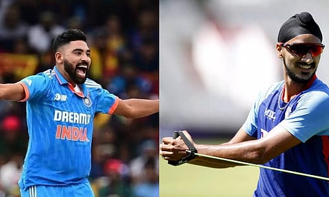 Mohammed Siraj; Arshadeep Singh (PTI)