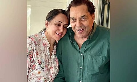 Veteran actors Dharmendra and Hema Malini (ANI)