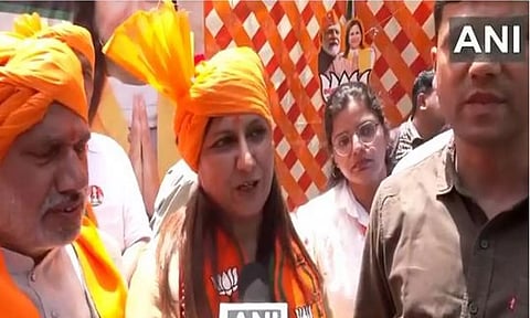 BJP candidate from West Delhi, Kamaljeet Sehrawat (ANI)