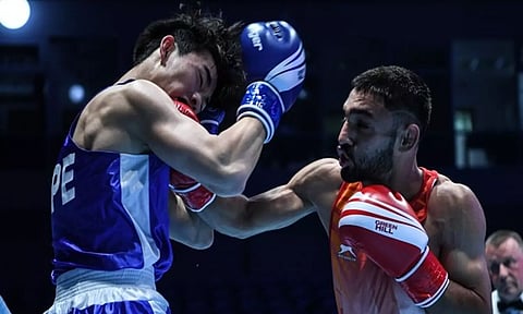 Indian boxer Ajay Kumar (ANI)