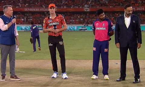 Visuals from the toss (Screengrab)