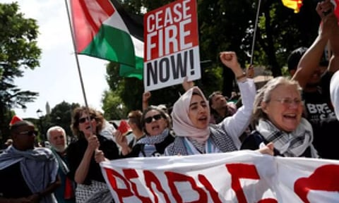 Protest in Turkey (IANS)