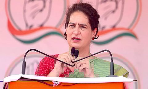 Congress leader Priyanka Gandhi(X:@INCIndia)