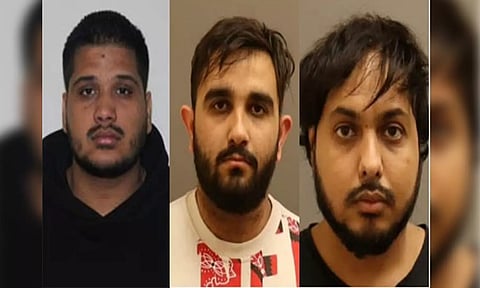 Pictures of three accused in Hardeep Singh Nijjar killing (Credits: RoyalCanadianMountedPolice)
