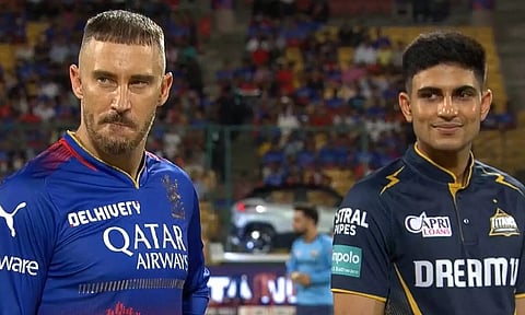 Visuals from the toss (Screengrab)