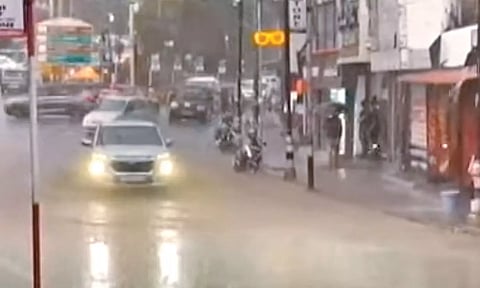 Rains in Coonoor on Saturday