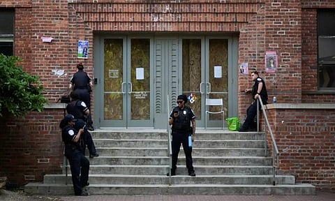 Heightened security at university graduation ceremonies amid pro-Palestine protests (ANI)