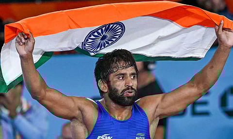  India's wrester Bajrang Punia (PTI)