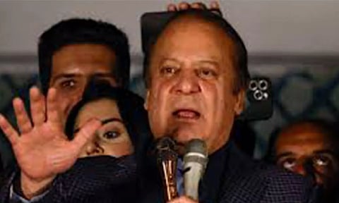 Pakistan Muslim League-Nawaz (PML-N) supremo Nawaz Sharif (ANI)