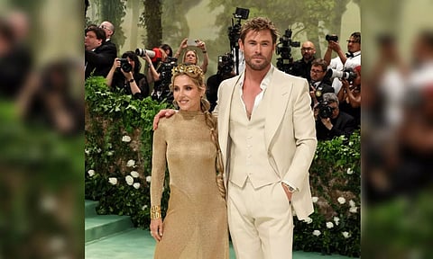 Chris Hemsworth(L), Elsa Pataky(R) (Image: X)