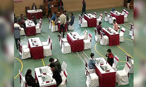 Players participating in chess tournament (ANI)